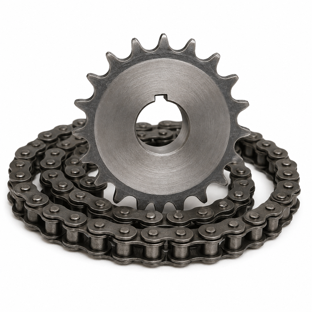LiftMaster #50 Chain 16-Tooth Sprocket – 1" Bore with 1/4" Keyway