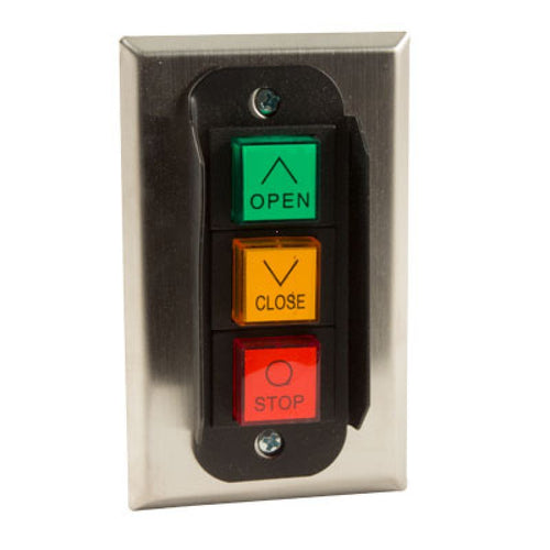 3-Button Commercial Wall Station