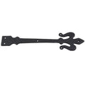 16" Fleur De Lis Hinge - Black