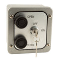 2-Button Exterior Wall Station w/Lockout