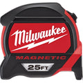 Milwaukee 25' Compact Wide Blade Magnetic Tape Measure (Replaces) S48227125)