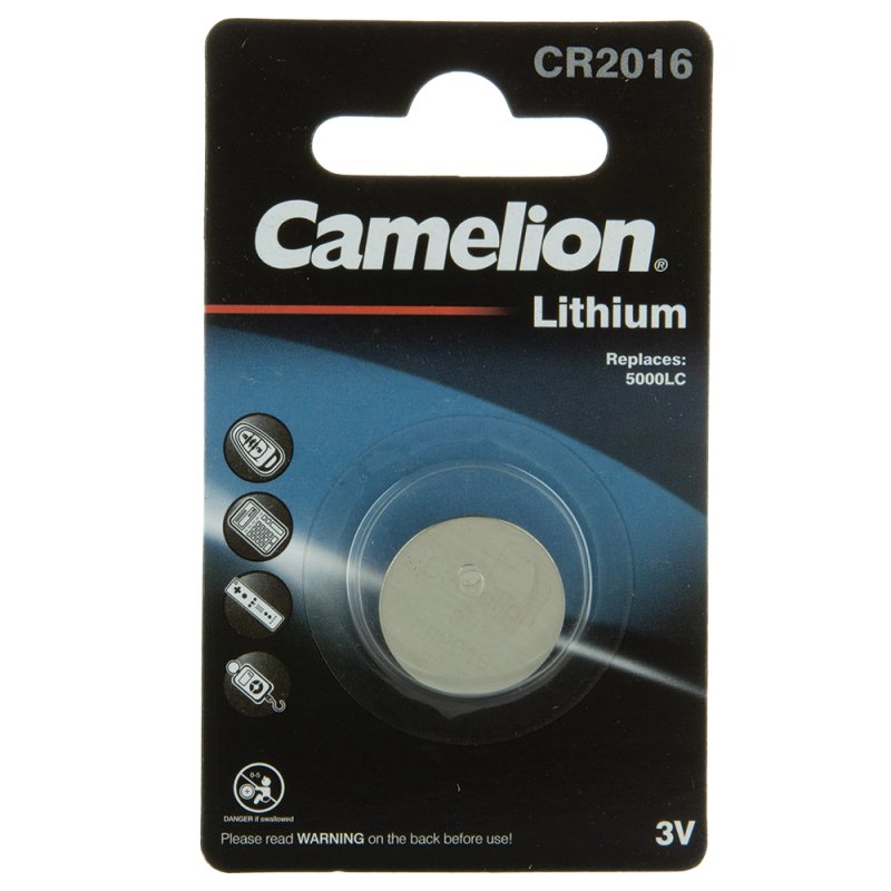 3V Lithium Battery (1 Per Card)