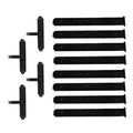 MAGNETIC DOUBLE CAR HARDWARE KIT - MISSION