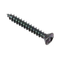 #6 X 1" Oval Wood Screw (Black Plated)