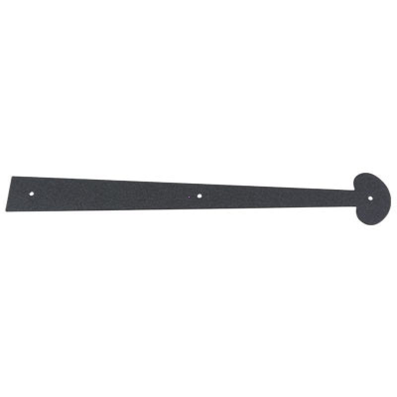 16" Stamped Colonial Hinge - Black