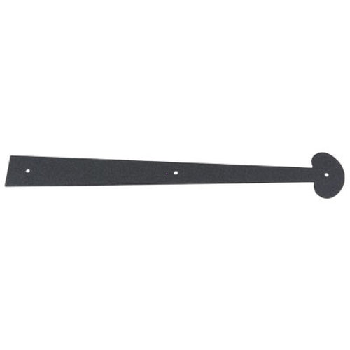 16" Stamped Colonial Hinge - Black