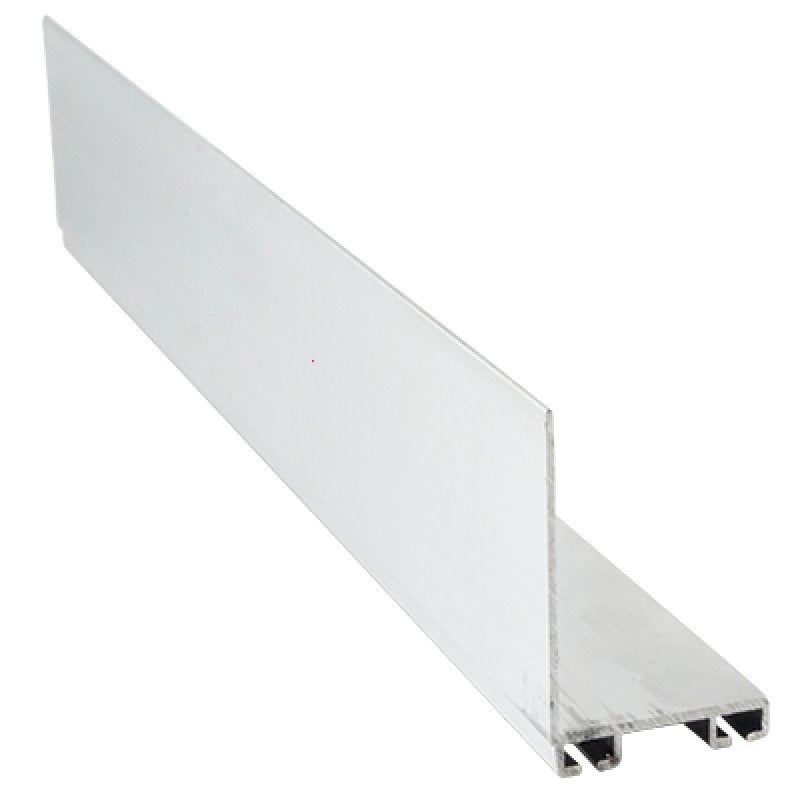 1-3/4" x 1-3/4" L-Shaped Aluminum Retainer