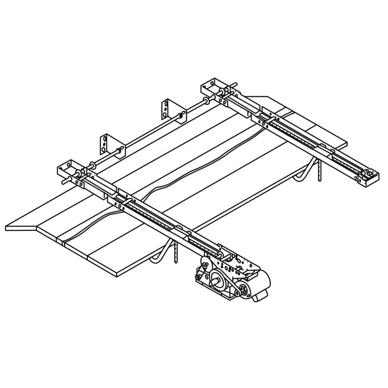 Dual Trolley Modification 1/2 HP + T Opener - 14'
