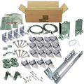Residential Hardware Box 7' H Double Wide Door - Extension