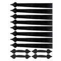 MAGNETIC DOUBLE CAR HARDWARE KIT - SPADE