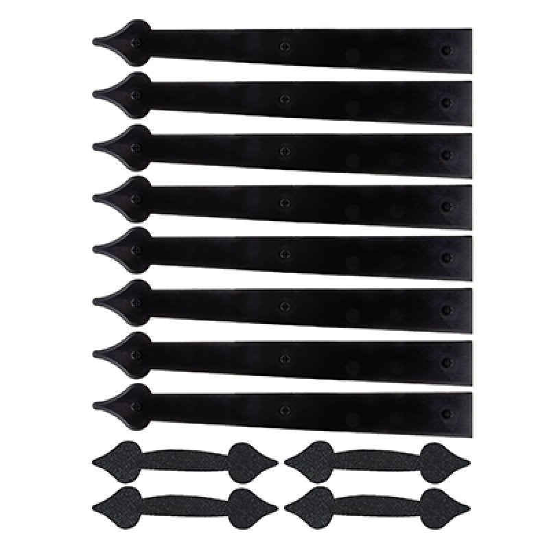 MAGNETIC DOUBLE CAR HARDWARE KIT - SPADE