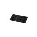 5/16"W Flexible Magnetic Stick On Studs - Black
