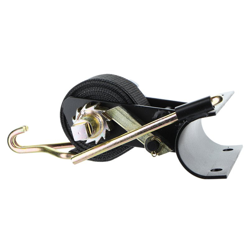 Rack Strap w/Curved Mount for 1-7/8" Round Pipe - Black, 2 Pack