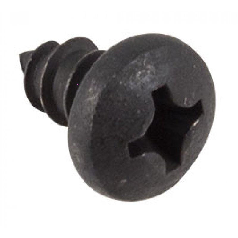 1/4" x 1/2" Pan Head Sheet Metal Screw (Black Plated)
