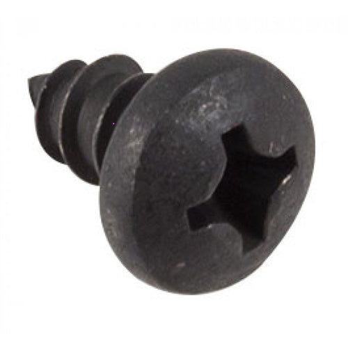 1/4" x 1/2" Pan Head Sheet Metal Screw (Black Plated)