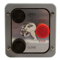 3-Button Exterior Wall Station w/Lockout