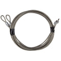 Pair Stainless Steel Torsion Cable 1/8" 7 x 19 8'6 (7' Door)