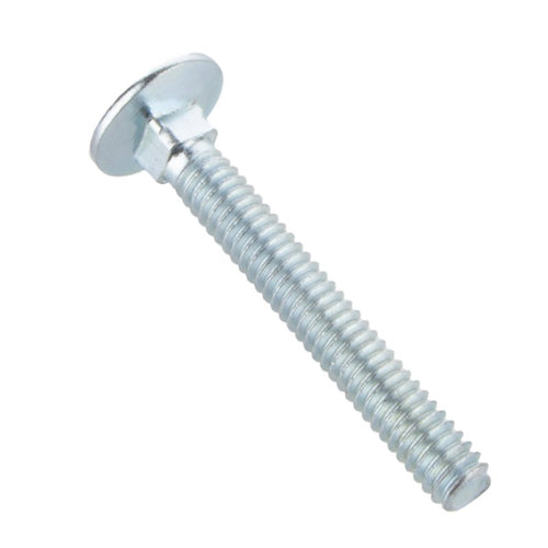 1/4"-20 x 2-1/2" Flat Head Carriage Bolt
