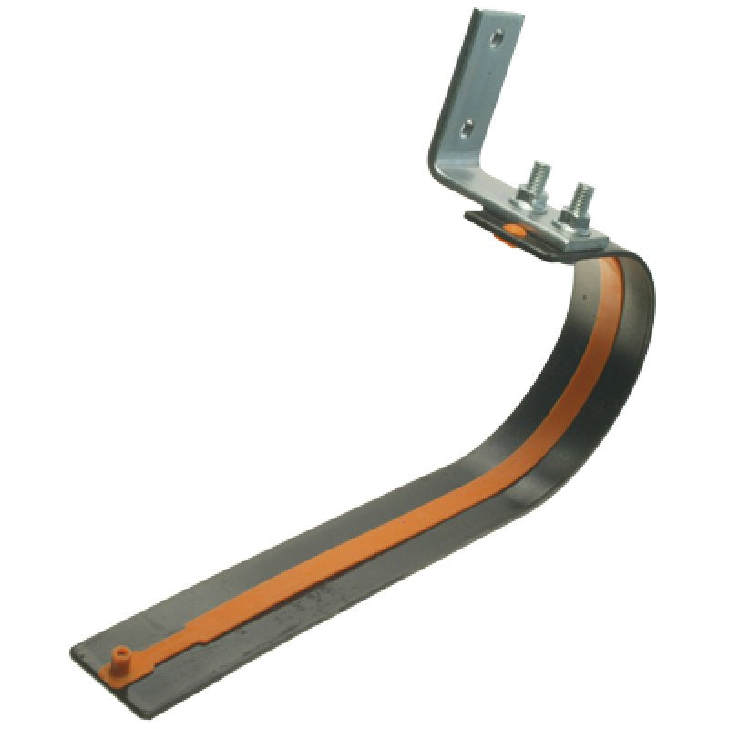 Pair U-Style Door Bumper w/Bracket
