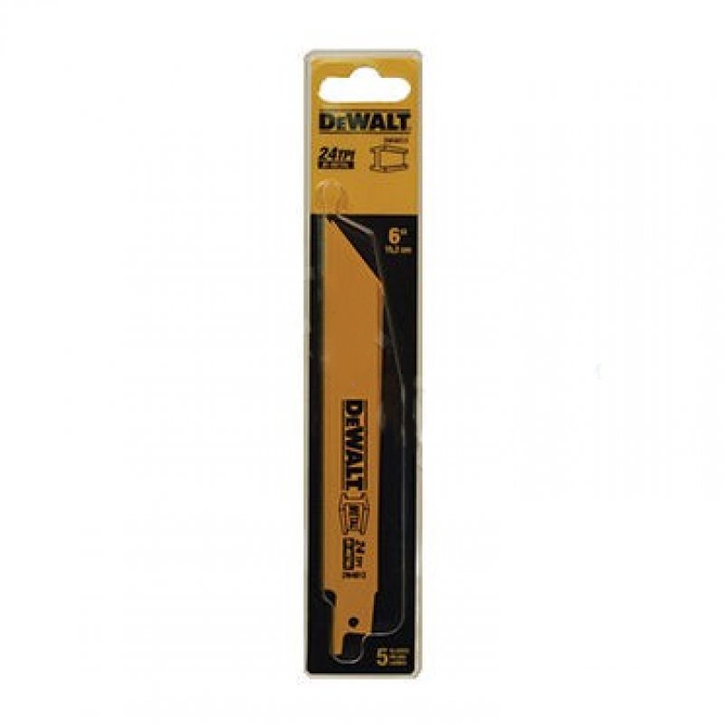 6" 14 TPI Straight Back Bi-Metal Reciprocating Saw Blade