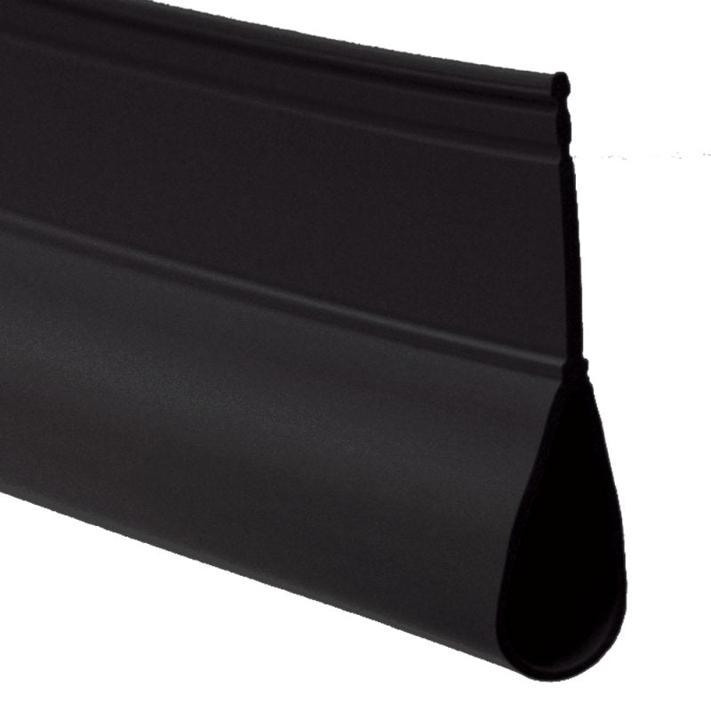 Rolling Steel Door Vinyl Bottom Seal, 150' Black