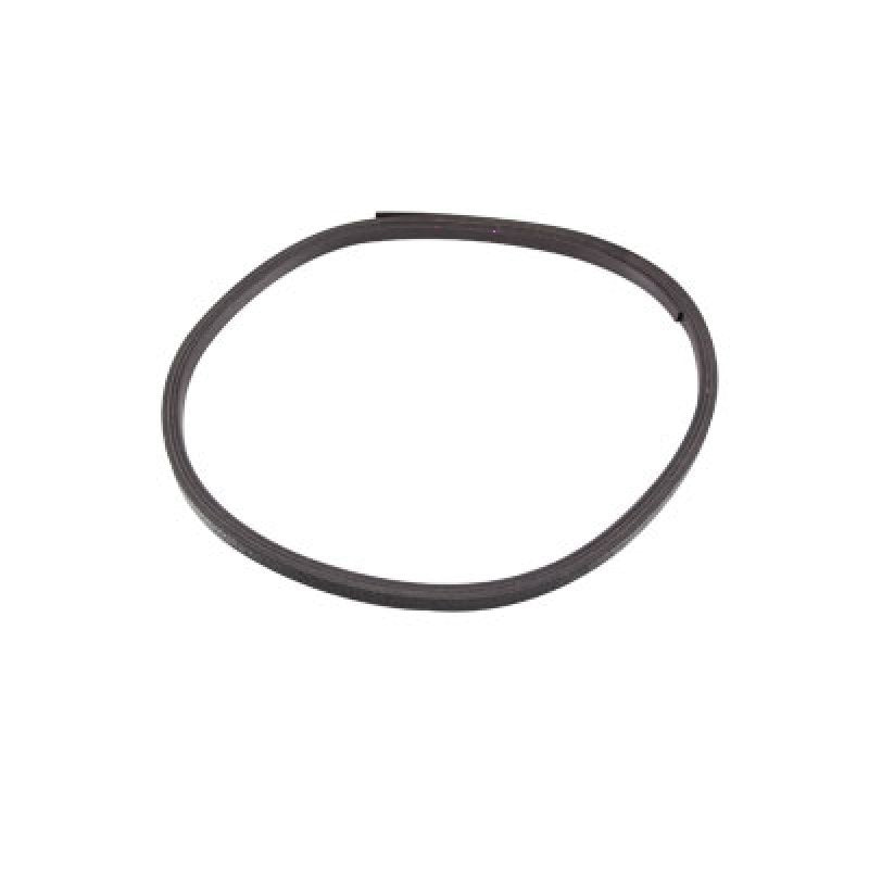 1/4" x 96" Flexible Magnetic Dividing Line - Black