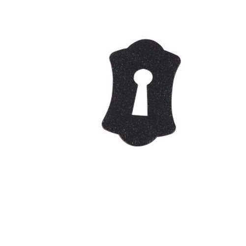 3-1/2" Flexible Magnetic Keyhole - Black