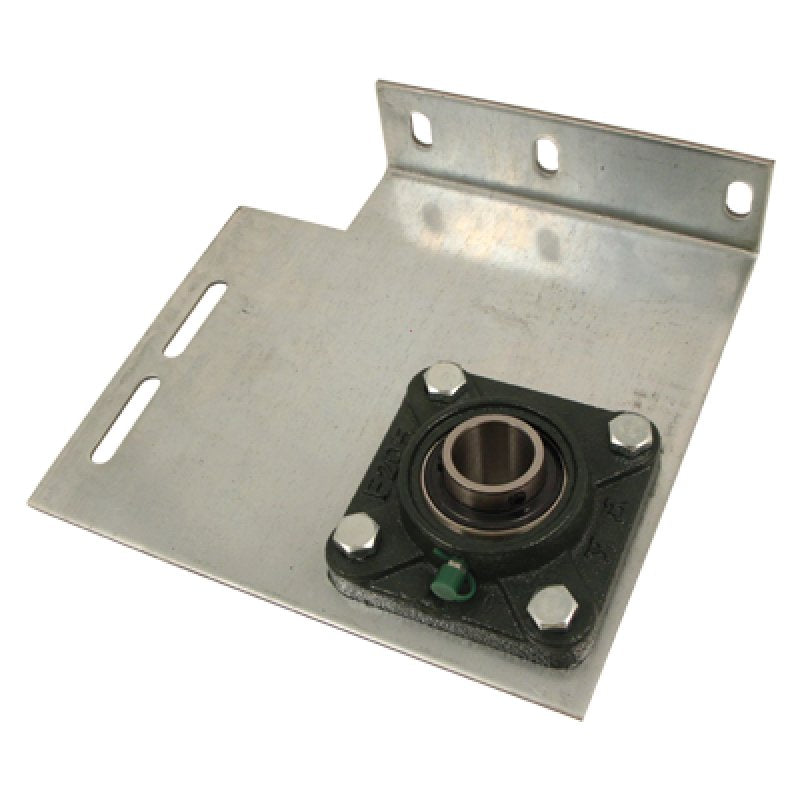 Commercial Flanged End Bearing Plate- 6" Pair, Heavy Duty with 1-1/4" Bore