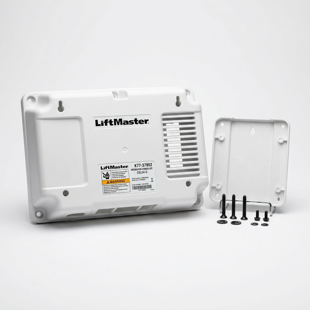 LiftMaster K77-37852 Operator Cover Kit — CSL24U Front / Back Reference