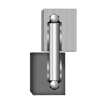 LiftMaster POWERHINGE2 Steel / Aluminum Swing-Gate Hinges — Pair, 1,000 lb